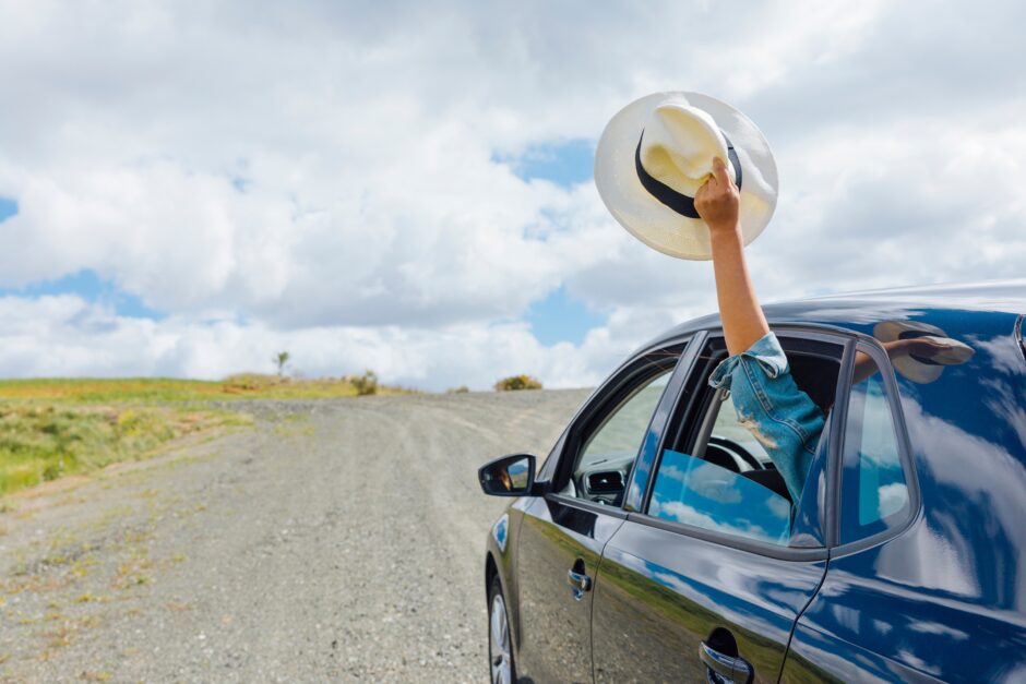 車内スピーキング練習をイメージした画像